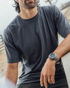 Polera N°35 Grafito 100% Algodón Pima